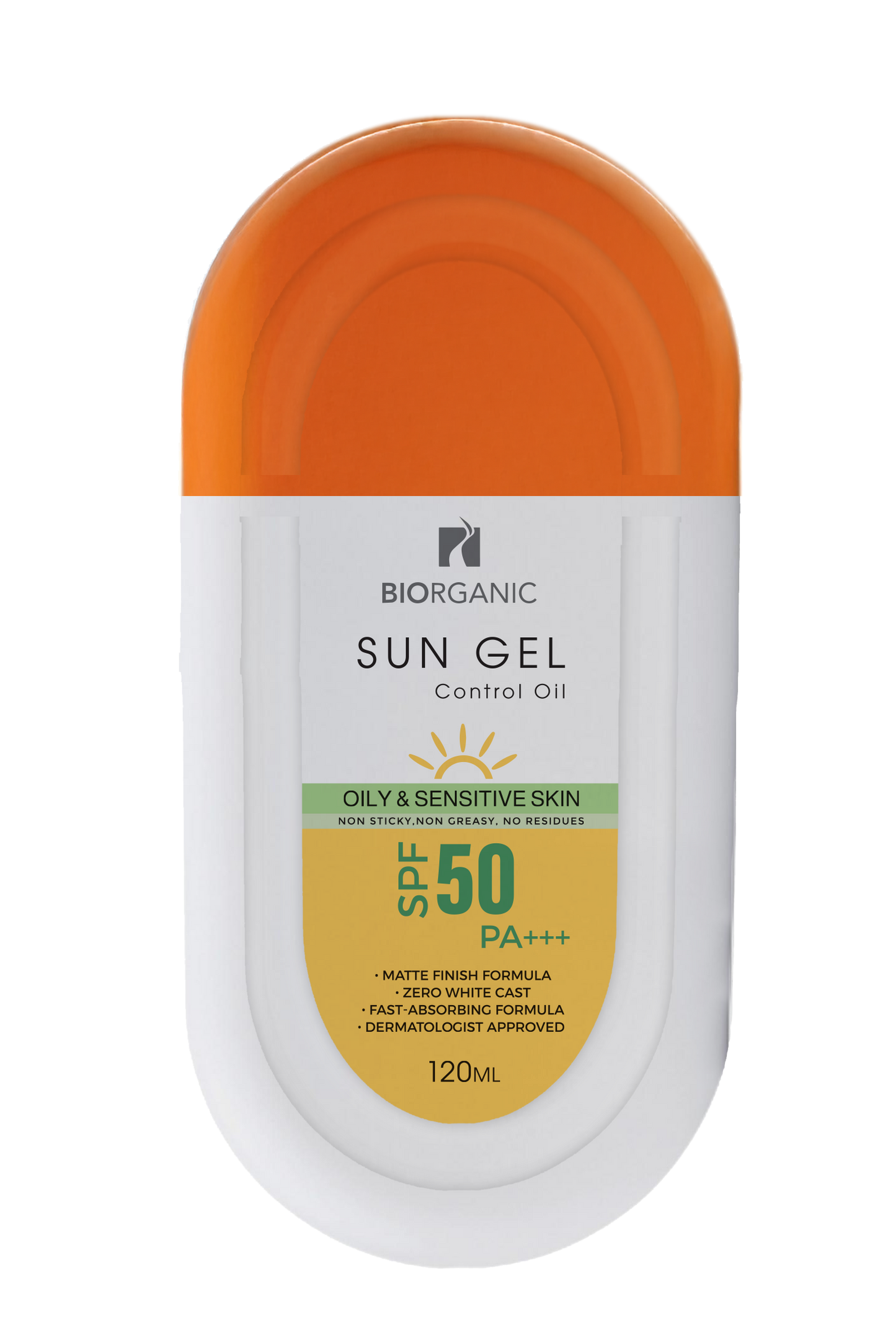 Biorganic Sun Screen Oily Skin  Gel SPF50