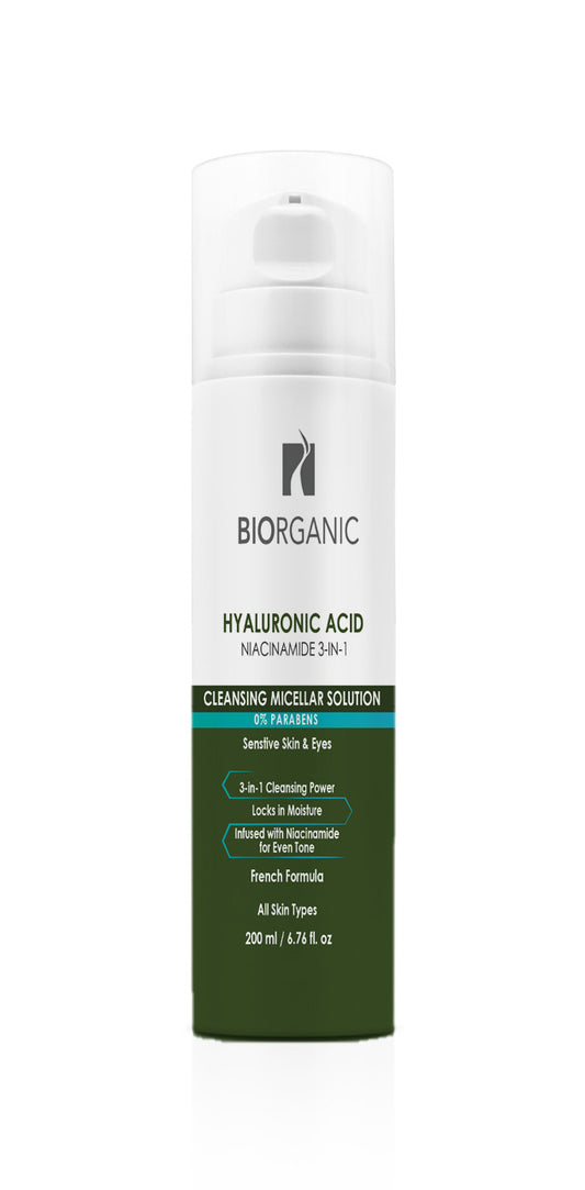 Biorganic Hyaluronic Acid Micellar Water