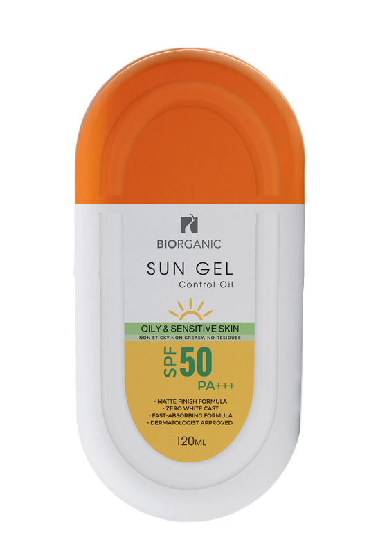 Biorganic Sun Screen Oily Skin  Gel SPF50