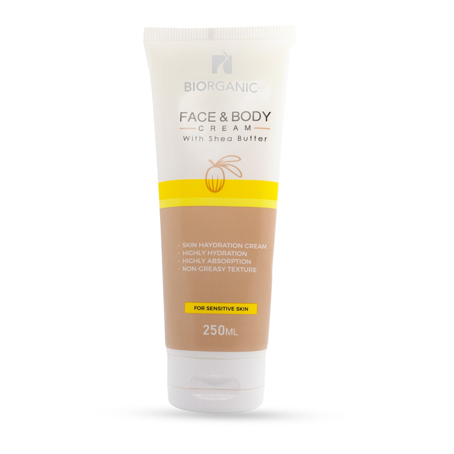 Biorganic Face & Body Cream With Shea Butter