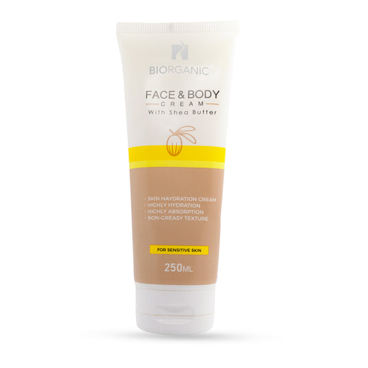 Biorganic Face & Body Cream With Shea Butter