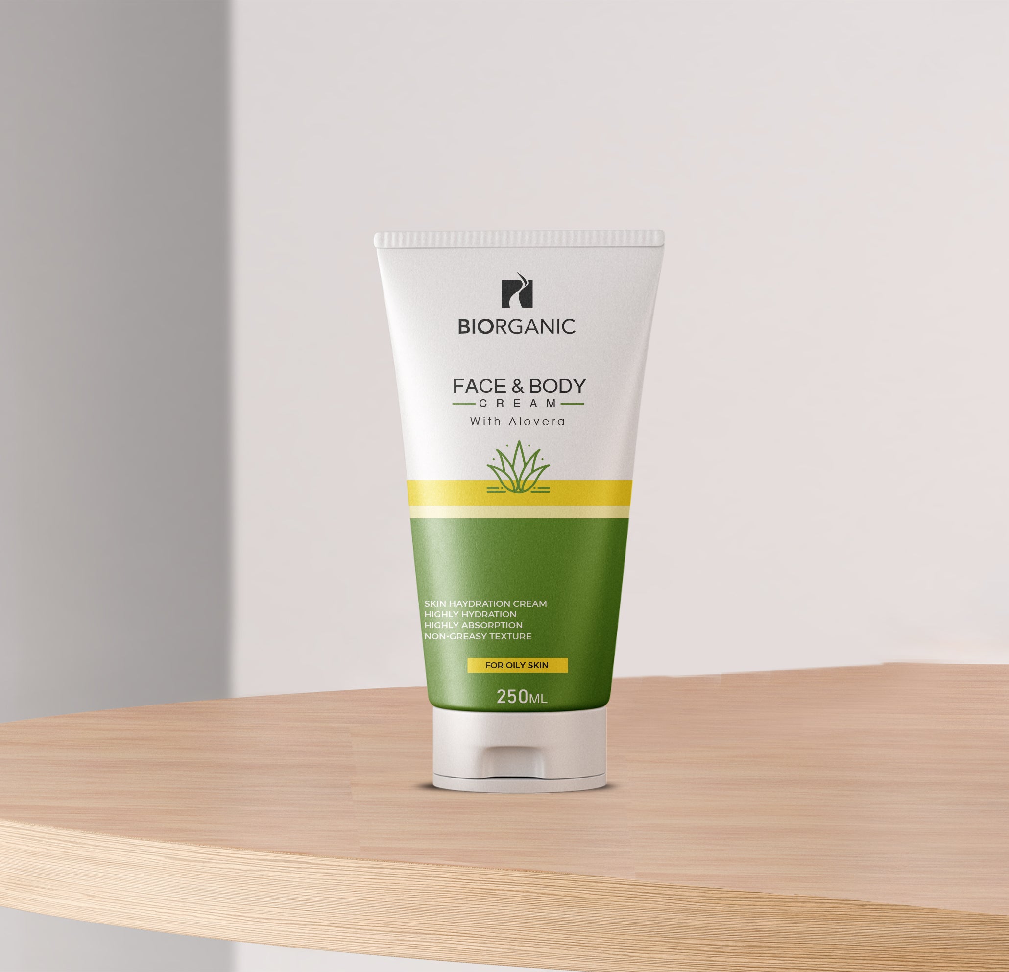 Biorganic Face & Body Cream With Alovera