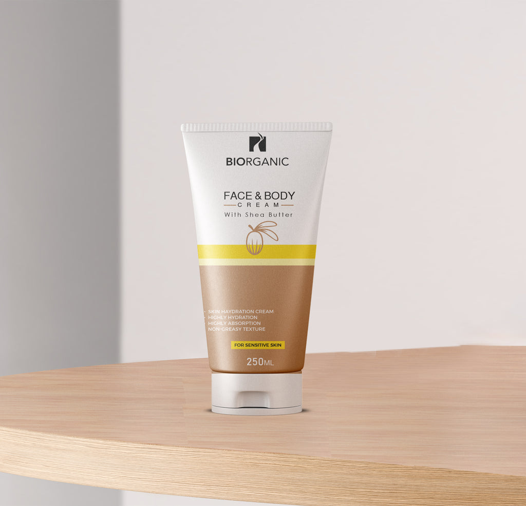 Biorganic Face & Body Cream With Shea Butter