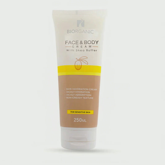 Biorganic Face & Body Cream With Shea Butter